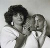 Joan Nestle at the Lesbian Herstory Archives - 1987 - Robert Giard